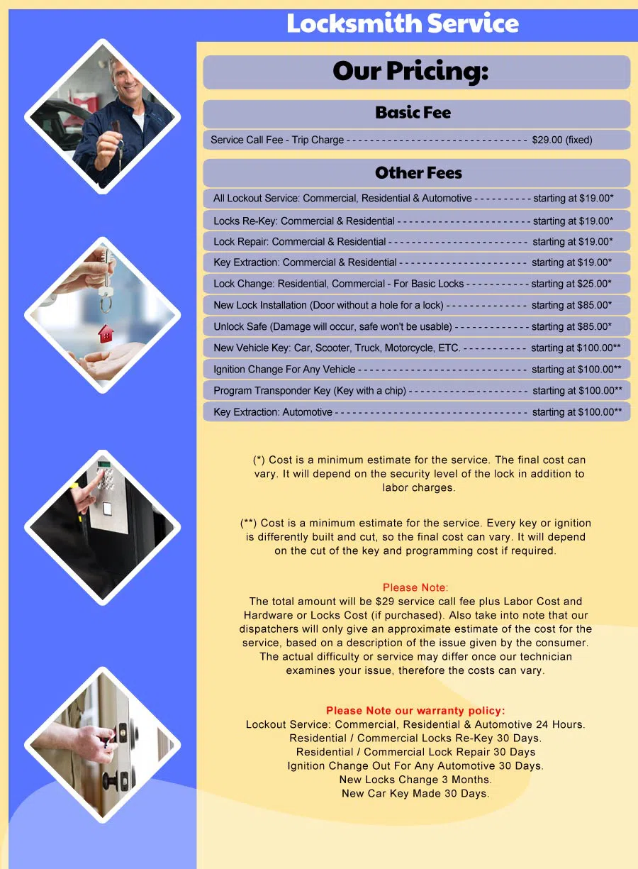 General Locksmith Store Farmersville, OH 937-315-0406